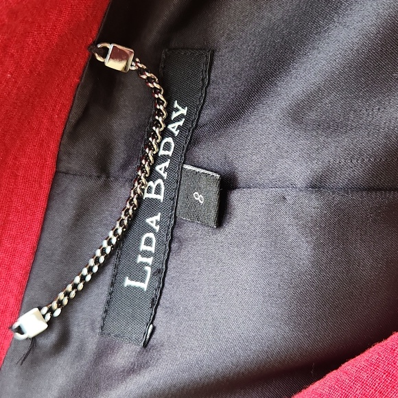 LIDA BADAY red wool jacket - Picture 12 of 13